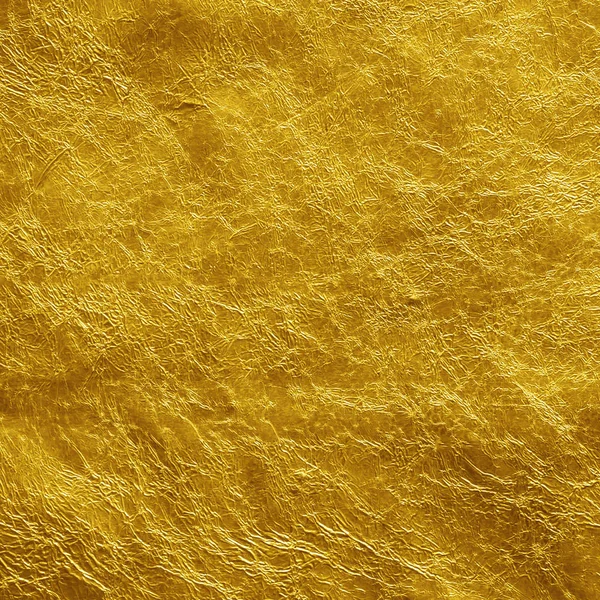 Gold foil texture background — Stock Photo, Image