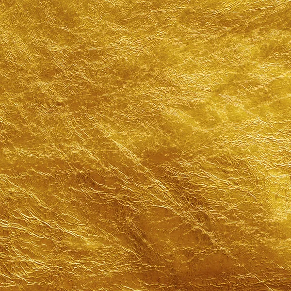 Gold foil texture background — Stock Photo, Image