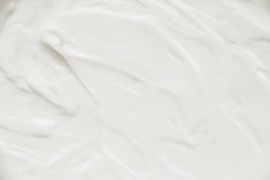 Kozmetik. Krem beyaz arkaplan dokusu.