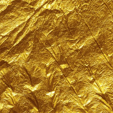altın folyo doku arka plan, closeup