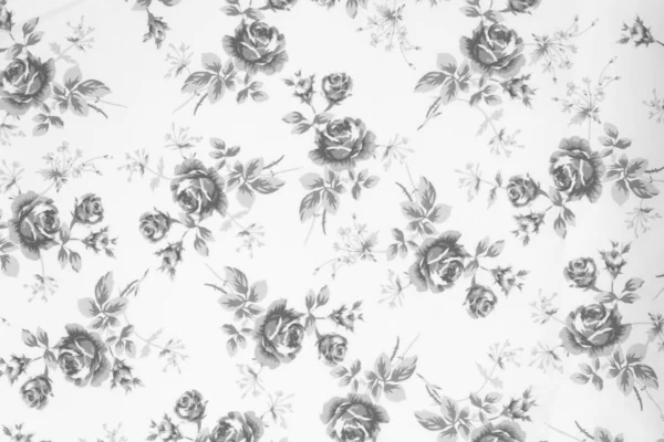 Vintage style of tapestry flowers fabric pattern background — Stock Photo, Image