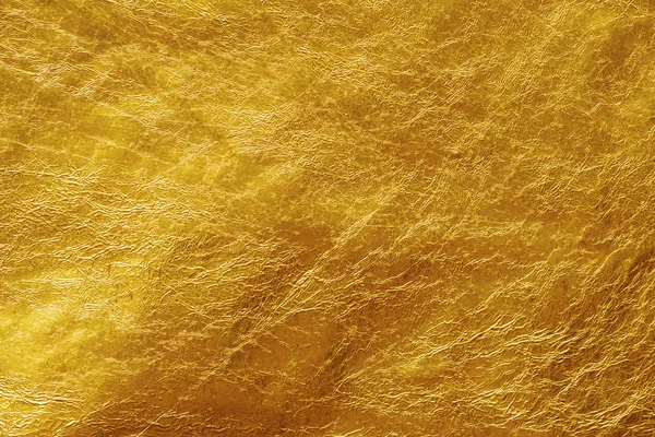 Foglia d'oro texture sfondo — Foto Stock