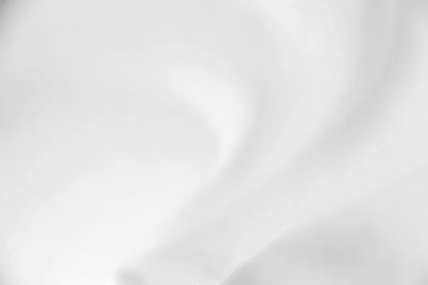 クリーム波と抽象的な白い背景 — ストック写真