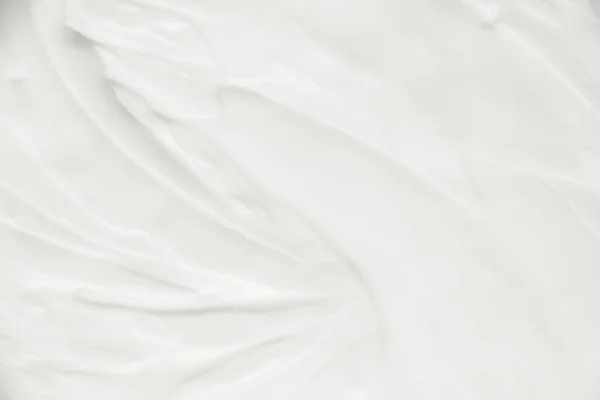Cosméticos Textura Fondo Blanco Crema — Foto de Stock
