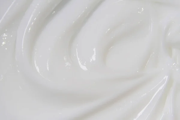 Nahaufnahme Der Weißen Oberfläche Der Creme Lotion — Stockfoto