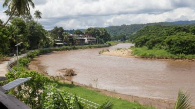 September 08, 2025 Mae Sariang, Mae Hong Son, Thailand, Yuam River view