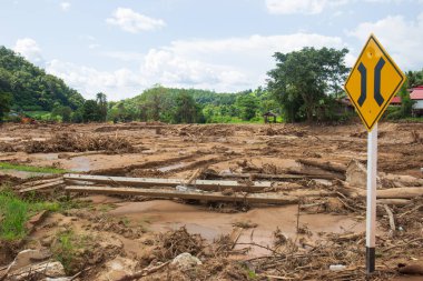 September 08, 2025, flash flood Mae Hong Son province Northern Thailand.