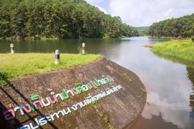 September 09, 2025 Pang Ung Reservoir, Mae Hong Son province Northern Thailand.