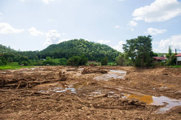 September 08, 2025, flash flood Mae Hong Son province Northern Thailand.
