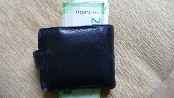 Brieftasche Mit Russischen Währungszeichen — Stockfoto
