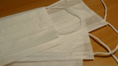 Virüs koruması için tıbbi maskeler