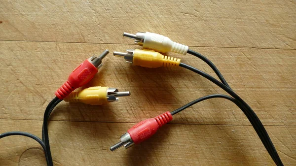 Plug Wire Bells Background — Stock Photo, Image