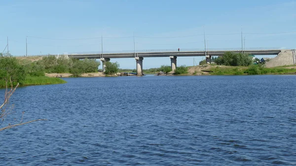 Été Par Une Journée Ensoleillée Sur Rive — Photo