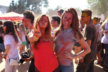 konser Holi Festival parlak kulüp