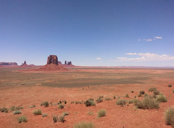 Traveling to a Monument Valley in the state of Utah