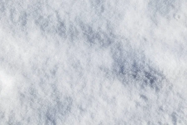 Beyaz Güneşli Kış Günlerinde Kar Doğası Hafif Parlak Kar Soğuk — Stok fotoğraf