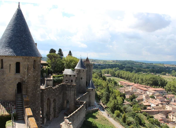 Kalenin görünümü, Fransa, Carcassonne