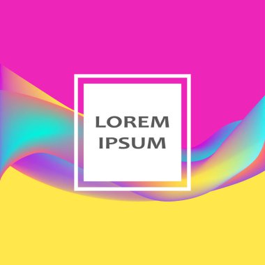 Sıvı şekiller. Dalgalı sıvı arka plan. Parlak zemin kavramı. Trendy degrade dalgalar tasarım şablonu vektör Poster düzen Dergisi Afiş Afiş broşür kapak ayarla