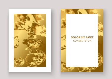 Altın mermer doku soyut arka plan grafik tasarımı. Altın glitter lüks illüstrasyon desen Trendy şablon vektör Davetiye Broşür Düğün Kapak Kartı Broşür Afiş Afiş İş