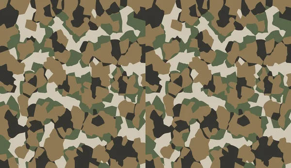 Vetor Fundo Padrão Camuflagem Estilo Militar Mascarando Camuflagem Roupas Repetir — Vetor de Stock