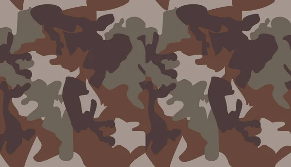 Vecteur Fond Motif Camouflage Sans Couture Style Vestimentaire Classique Camouflage — Image vectorielle