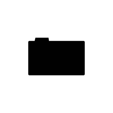 klasör simgesi. uygulama simgesi. Web sitesi, uygulama, arayüz, logo, arkaplan ve sunum şablonu için mükemmel. simge tasarımı biçimi