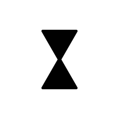 Zaman simgesi. uygulama simgesi. Uygulama, illüstrasyon, oyun, logo, sunum şablonu, bilgi grafikleri ve diğer ürünler için mükemmel. simge satırı biçimi