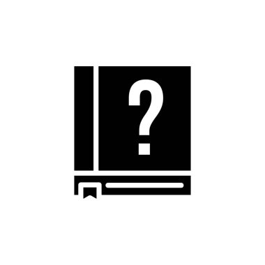 İmdat kitabı ikonu. uygulama simgesi. Logo, web sitesi, uygulama, sunum ve daha fazla ürün için mükemmel. simge tasarımı katı biçim