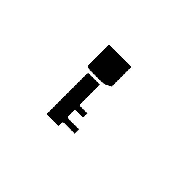 Εικονίδιο Κλειδί Εικονίδιο Εφαρμογής Ιδανικό Για Λογότυπο Ιστοσελίδα Εφαρμογή Παρουσίαση — Διανυσματικό Αρχείο