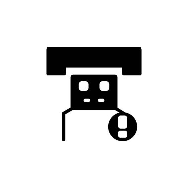 disk dikkat ikonu. uygulama simgesi. Logo, web sitesi, uygulama, sunum ve daha fazla ürün için mükemmel. simge tasarımı katı biçim