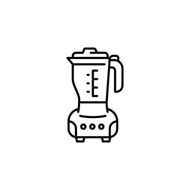 Blender vektör simgesi. ev aletleri simgesi çizgisi tarzı. Logo, sunum, web sitesi ve daha fazlası için mükemmel bir kullanım. modern simge tasarımı özet biçimi