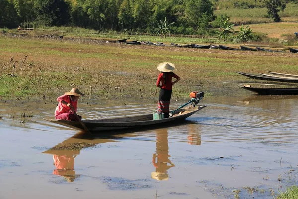Typische Landschaft Der Burmesischen Landschaft — Stockfoto