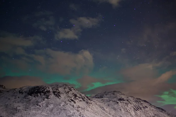Northern Lights Tromsø Noorwegen — Stockfoto