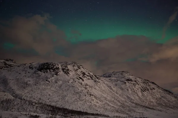 Auroras Boreales Tromso Norway —  Fotos de Stock