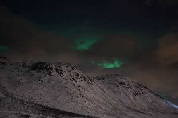 Auroras Boreales Tromso Norway —  Fotos de Stock