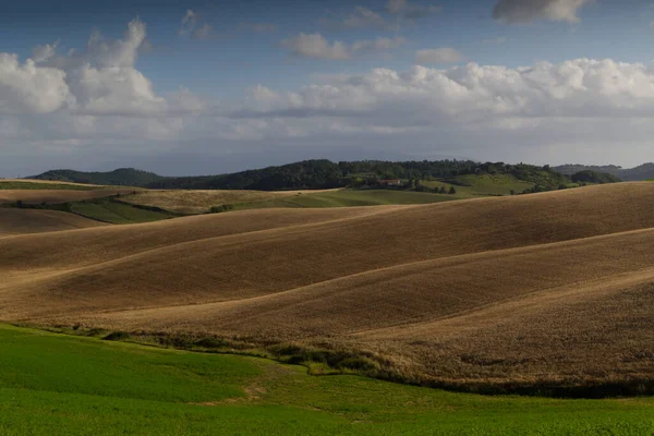 Blick auf die toskanische Landschaft — Stockfoto