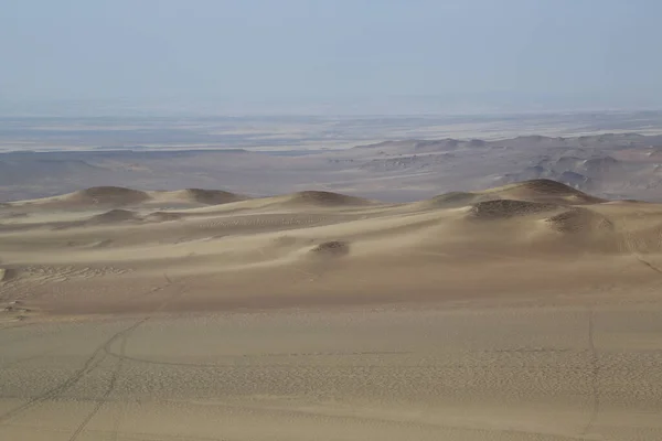 Die Wüste Tablazo de Ica in Peru — Stockfoto