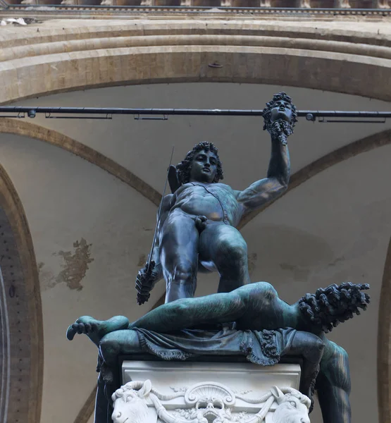 Perseo di Benvenuto Cellini, Firenze — Foto Stock