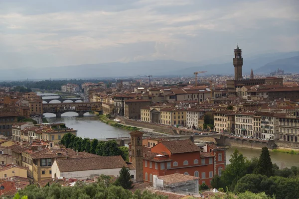 ピアッツァーレ・ミケーランジェロのフィレンツェの風景 — ストック写真