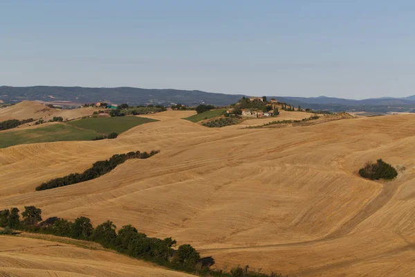 Landschaft der Toskana, rund um die Stadt Siena — Stockfoto