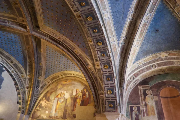 Das Innere des Museumskomplexes von Santa Maria della Scala in Siena — Stockfoto