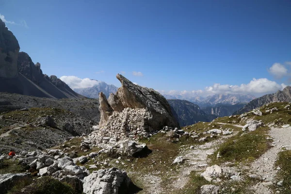 Přírodní Park Three Peaks Italských Dolomitech Kvalitní Fotografie — Stock fotografie