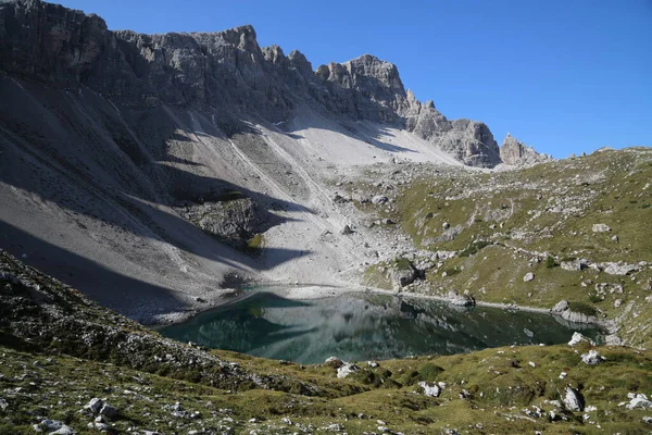 Parco Naturale Delle Tre Cime Nelle Dolomiti Italiane Foto Alta — Foto Stock