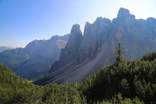 Het Natuurpark Three Peaks Italiaanse Dolomieten Hoge Kwaliteit Foto — Stockfoto