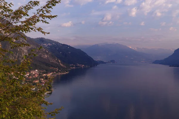 Paesaggio del Lago di Como — Foto Stock