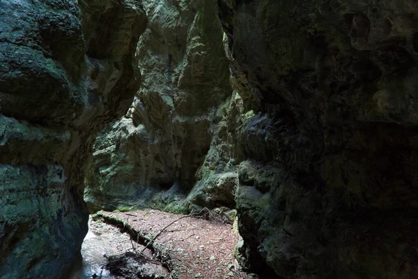 Припущення про ущелину Тремосін на озері Гарда — стокове фото