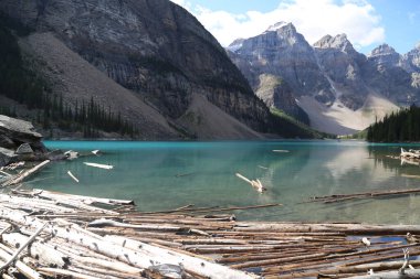 Moraine Gölü Banff Ulusal Parkı, Kanada