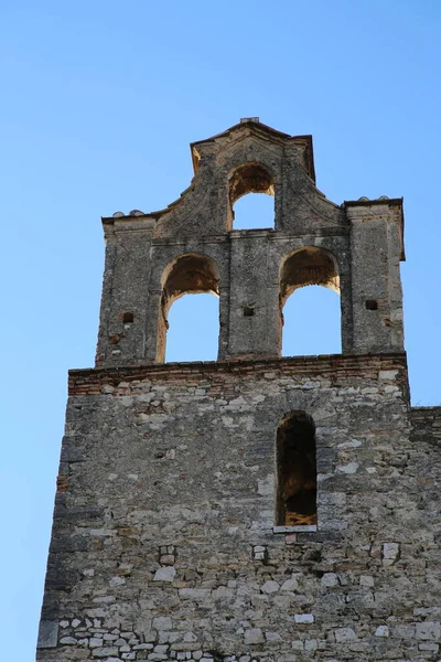 Narni, ruins of the old bell tower — Stock Photo, Image