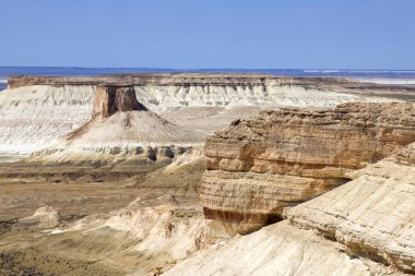 The rock formations of Bozjyra, Kazakhstan. High quality photo