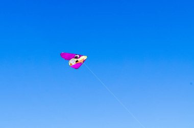 Gökyüzünde renkli uçurtma